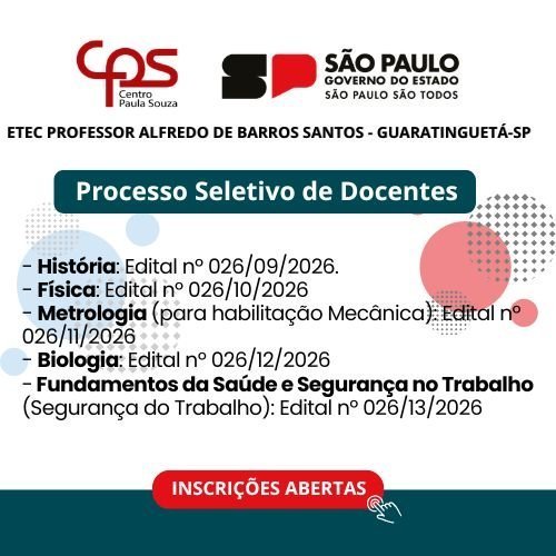 Processo Seletivo - Diversos Componentes
