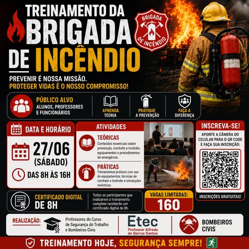 Treinamento da Brigada de Incêndio