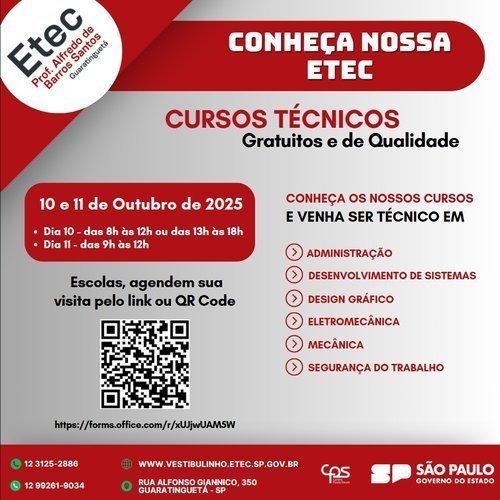 Conheça Nossa ETEC 2025