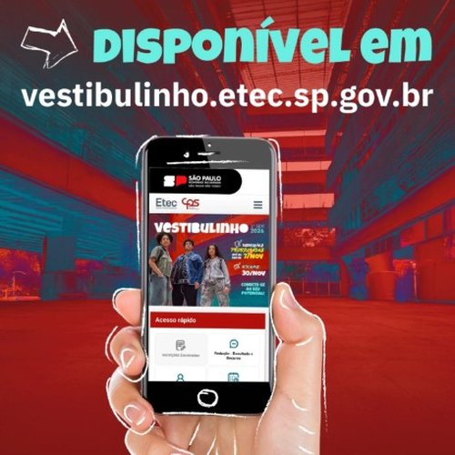 Cronograma do Vestibulinho 1ºSem 2026