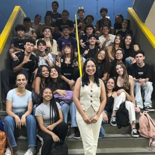 Professora Glícia Nascimento - Paraninfa  3ºx - 2025