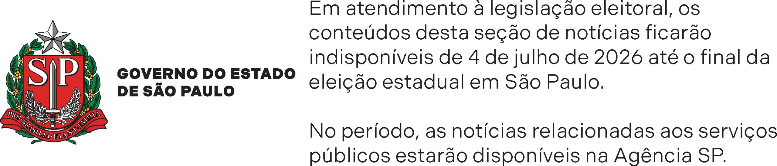 Logotipo Governo do Estado de SP